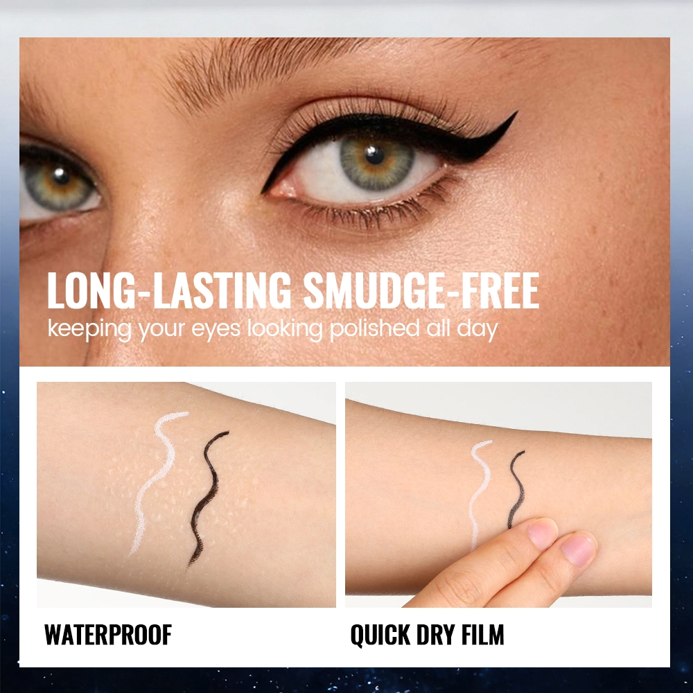 eyeliner makeup yeux graphique noir